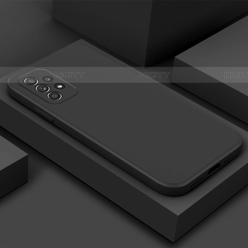 Coque Ultra Fine Silicone Souple 360 Degres Housse Etui pour Samsung Galaxy A52 4G Noir Plus