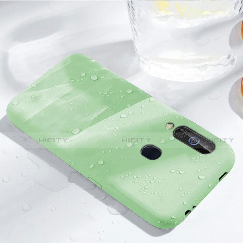 Coque Ultra Fine Silicone Souple 360 Degres Housse Etui pour Samsung Galaxy A60 Vert Plus