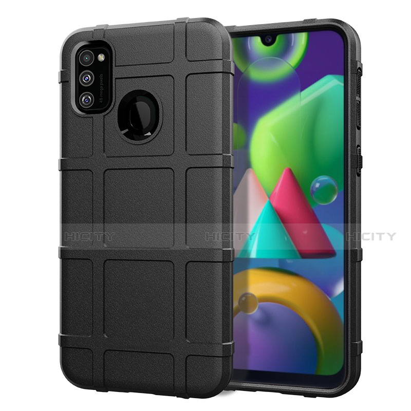 Coque Ultra Fine Silicone Souple 360 Degres Housse Etui pour Samsung Galaxy M30s Noir Plus