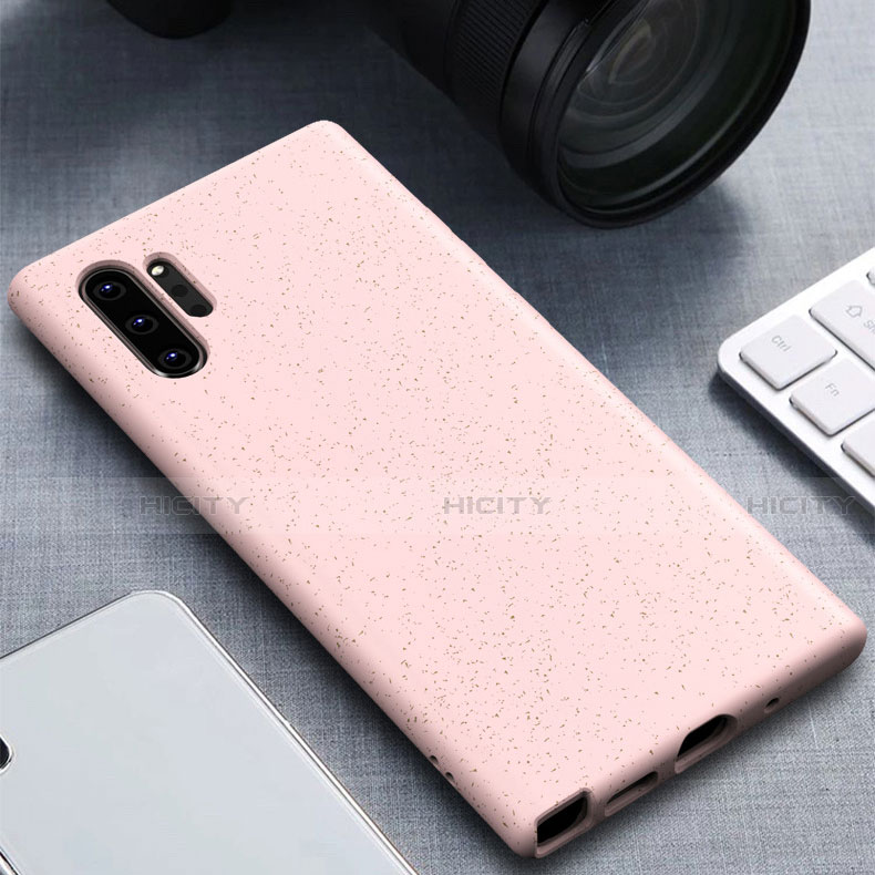 Coque Ultra Fine Silicone Souple 360 Degres Housse Etui pour Samsung Galaxy Note 10 Plus Or Rose Plus