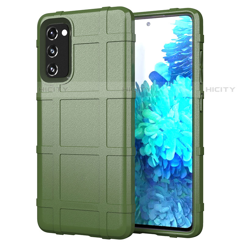 Coque Ultra Fine Silicone Souple 360 Degres Housse Etui pour Samsung Galaxy S20 FE 5G Vert Plus