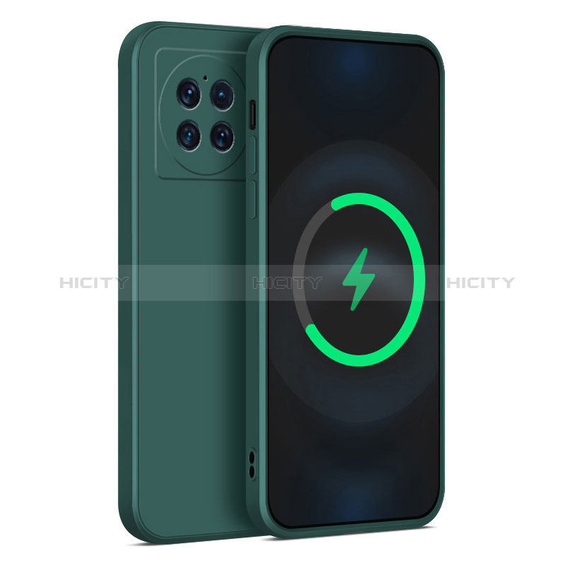 Coque Ultra Fine Silicone Souple 360 Degres Housse Etui pour Vivo X Note Vert Nuit Plus