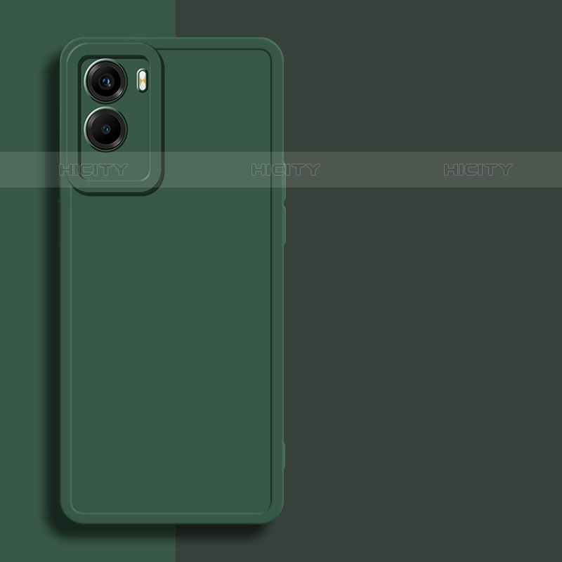 Coque Ultra Fine Silicone Souple 360 Degres Housse Etui pour Vivo Y72t Vert Nuit Plus