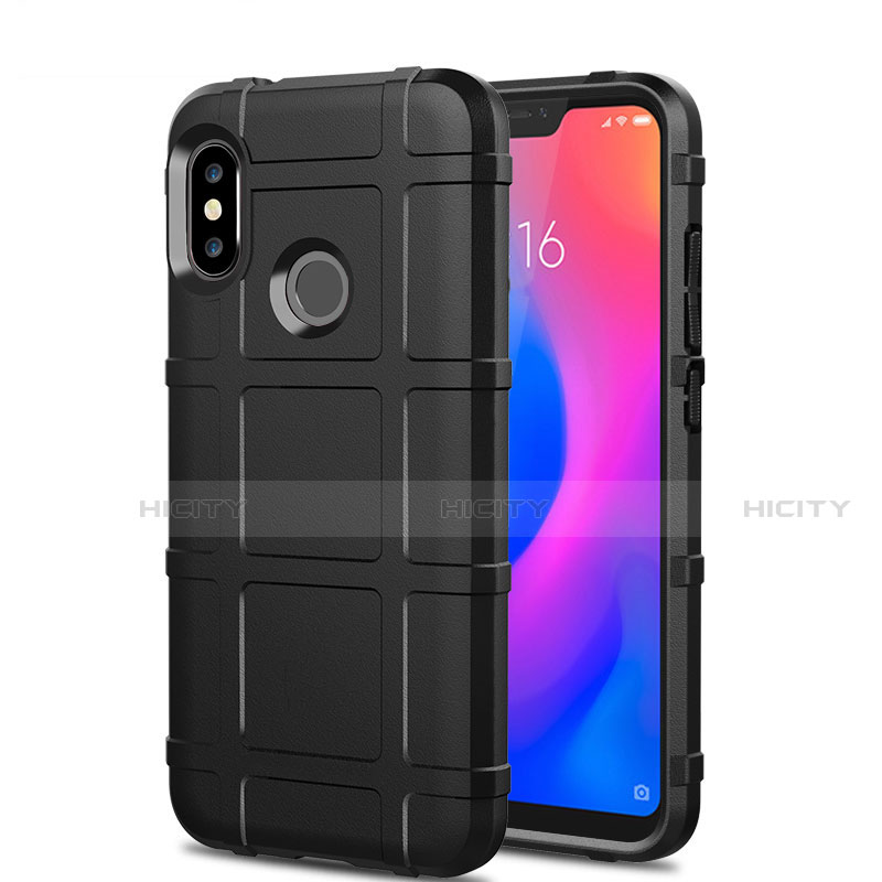 Coque Ultra Fine Silicone Souple 360 Degres Housse Etui pour Xiaomi Mi A2 Lite Noir Plus