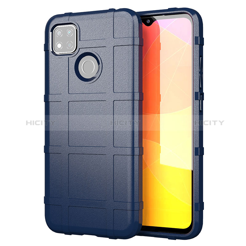 Coque Ultra Fine Silicone Souple 360 Degres Housse Etui pour Xiaomi Redmi 9 Activ Bleu Plus