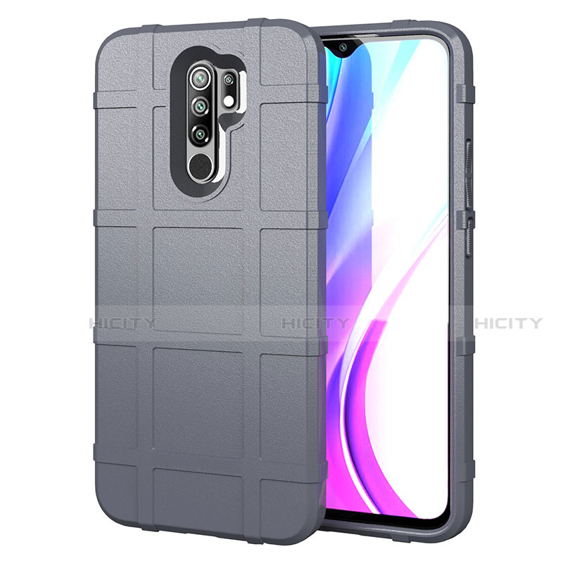 Coque Ultra Fine Silicone Souple 360 Degres Housse Etui pour Xiaomi Redmi 9 Gris Plus