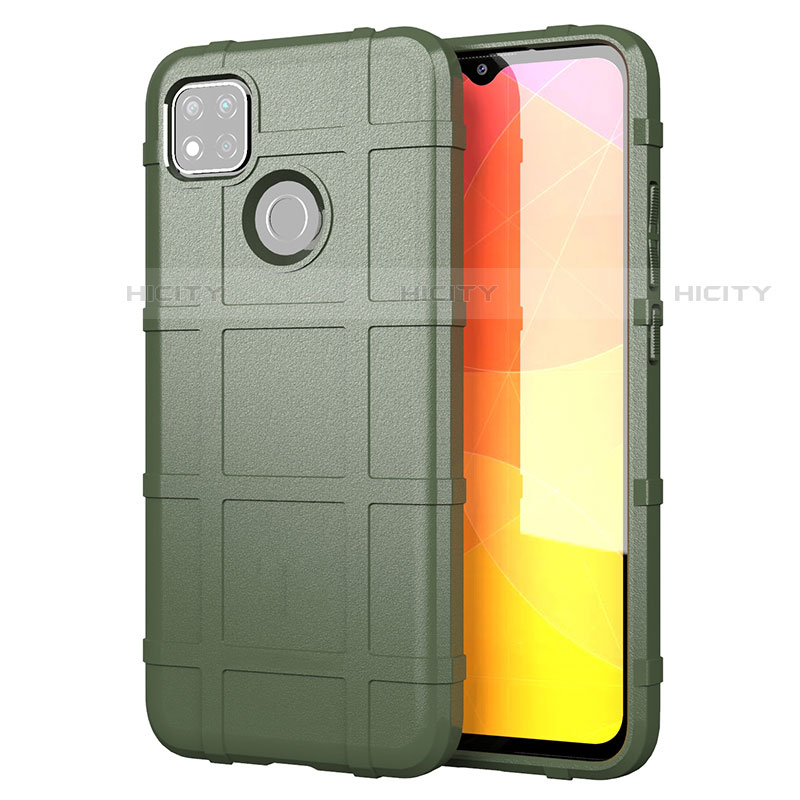 Coque Ultra Fine Silicone Souple 360 Degres Housse Etui pour Xiaomi Redmi 9C Vert Armee Plus