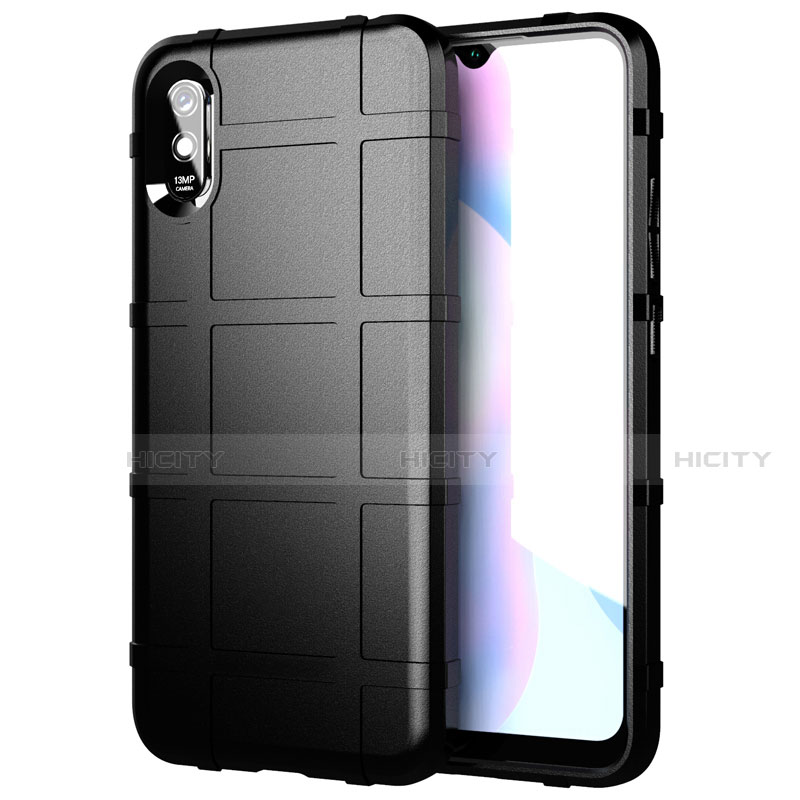 Coque Ultra Fine Silicone Souple 360 Degres Housse Etui pour Xiaomi Redmi 9i Noir Plus