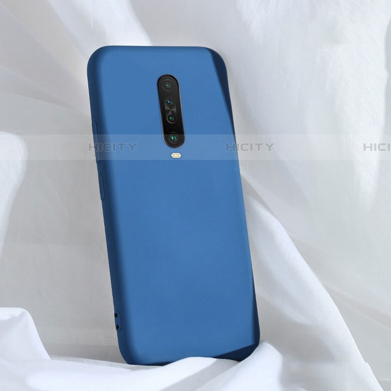 Coque Ultra Fine Silicone Souple 360 Degres Housse Etui pour Xiaomi Redmi K30 4G Bleu Plus