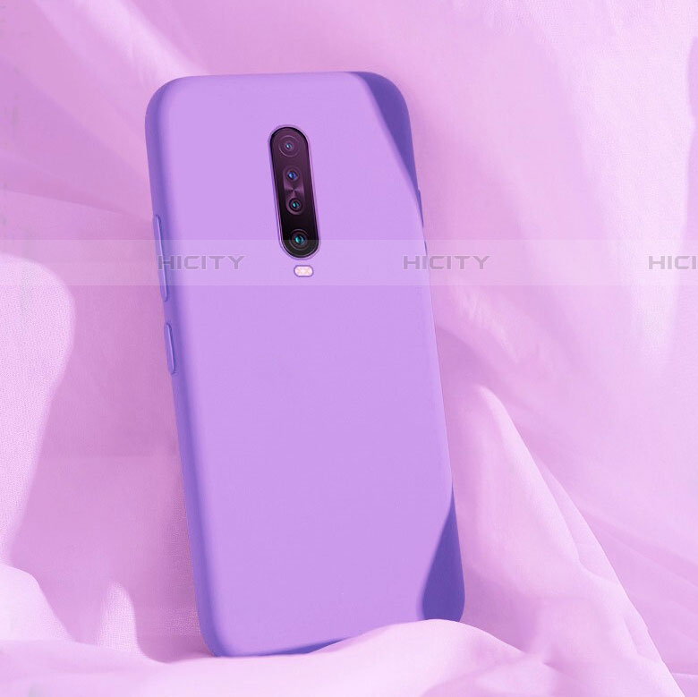 Coque Ultra Fine Silicone Souple 360 Degres Housse Etui pour Xiaomi Redmi K30 4G Violet Plus