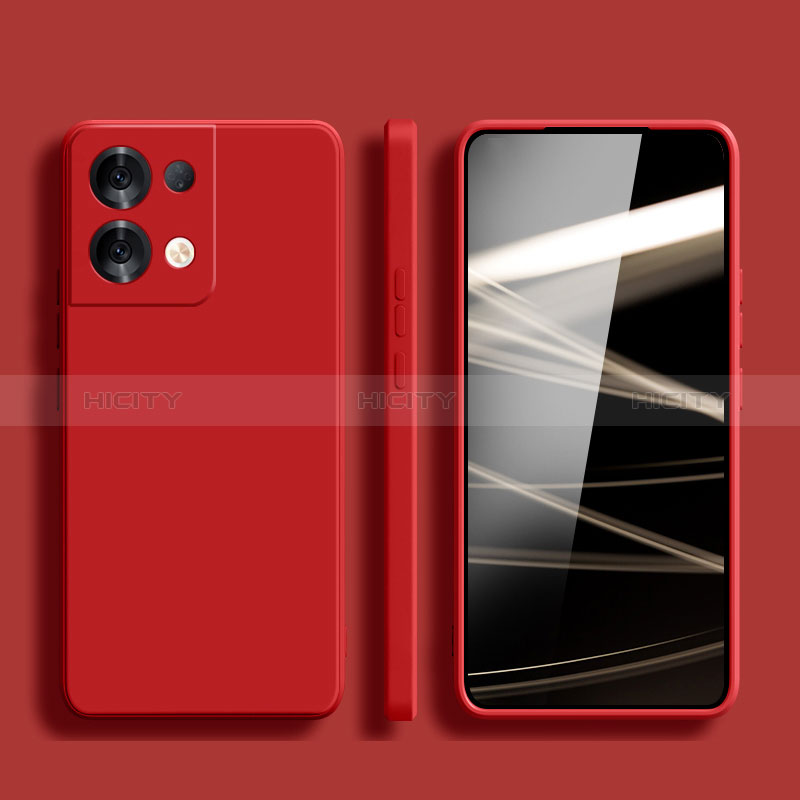 Coque Ultra Fine Silicone Souple 360 Degres Housse Etui pour Xiaomi Redmi Note 13 Pro 5G Rouge Plus