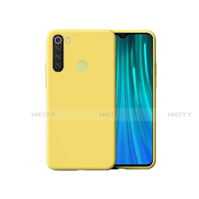 Coque Ultra Fine Silicone Souple 360 Degres Housse Etui pour Xiaomi Redmi Note 8 (2021) Jaune Plus