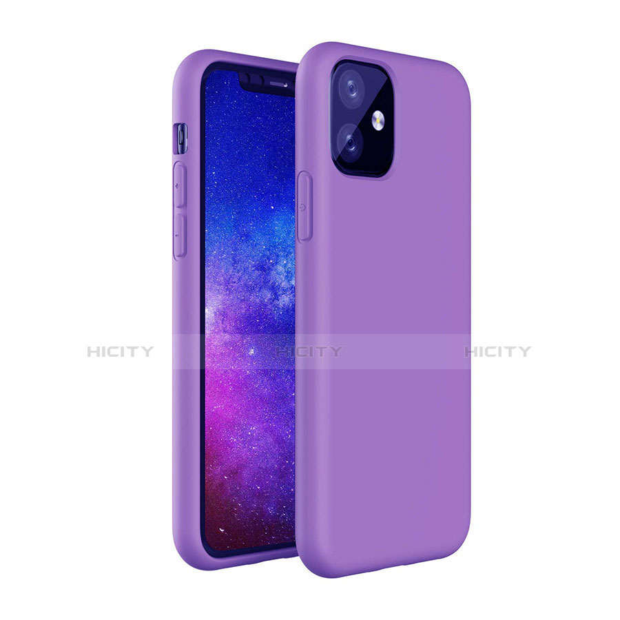 Coque Ultra Fine Silicone Souple 360 Degres Housse Etui S01 pour Apple iPhone 11 Plus