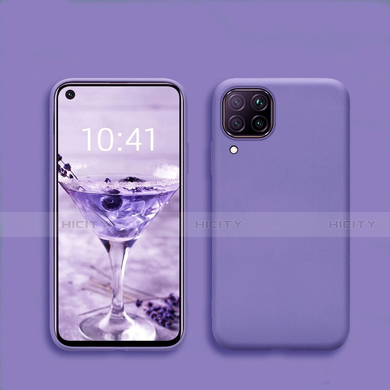 Coque Ultra Fine Silicone Souple 360 Degres Housse Etui S01 pour Huawei Nova 6 SE Bleu Ciel Plus