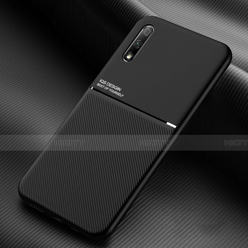 Coque Ultra Fine Silicone Souple 360 Degres Housse Etui S01 pour Huawei P Smart Z (2019) Noir Plus