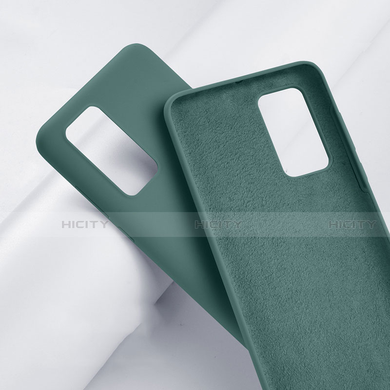 Coque Ultra Fine Silicone Souple 360 Degres Housse Etui S01 pour Huawei P40 Pro+ Plus Vert Plus