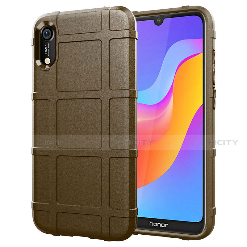 Coque Ultra Fine Silicone Souple 360 Degres Housse Etui S01 pour Huawei Y6 (2019) Marron Plus