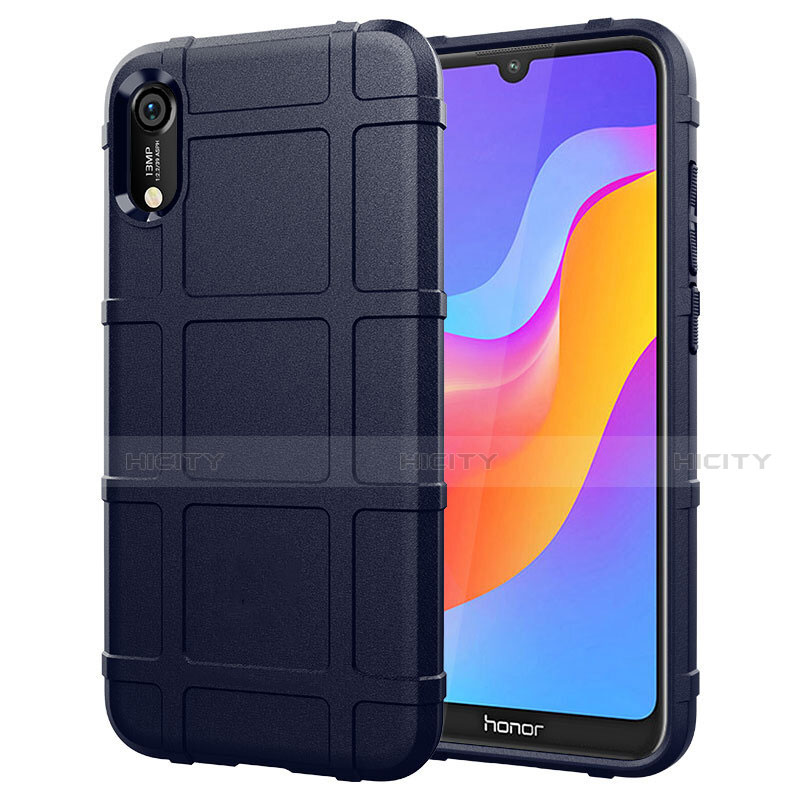 Coque Ultra Fine Silicone Souple 360 Degres Housse Etui S01 pour Huawei Y6 Prime (2019) Bleu Plus