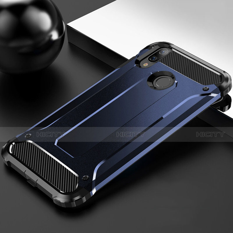 Coque Ultra Fine Silicone Souple 360 Degres Housse Etui S01 pour Huawei Y9 (2019) Bleu Plus