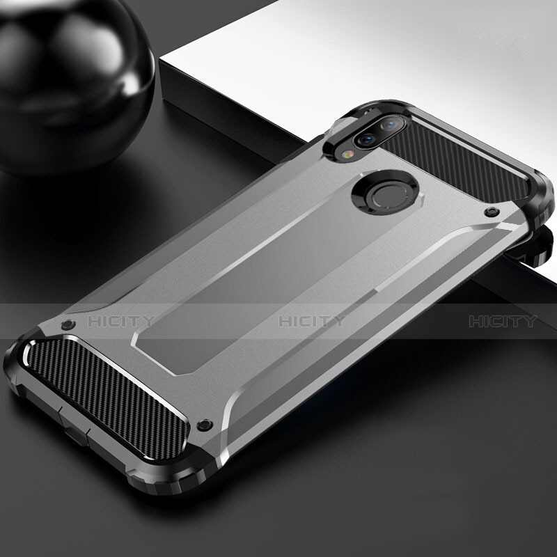 Coque Ultra Fine Silicone Souple 360 Degres Housse Etui S01 pour Huawei Y9 (2019) Gris Plus