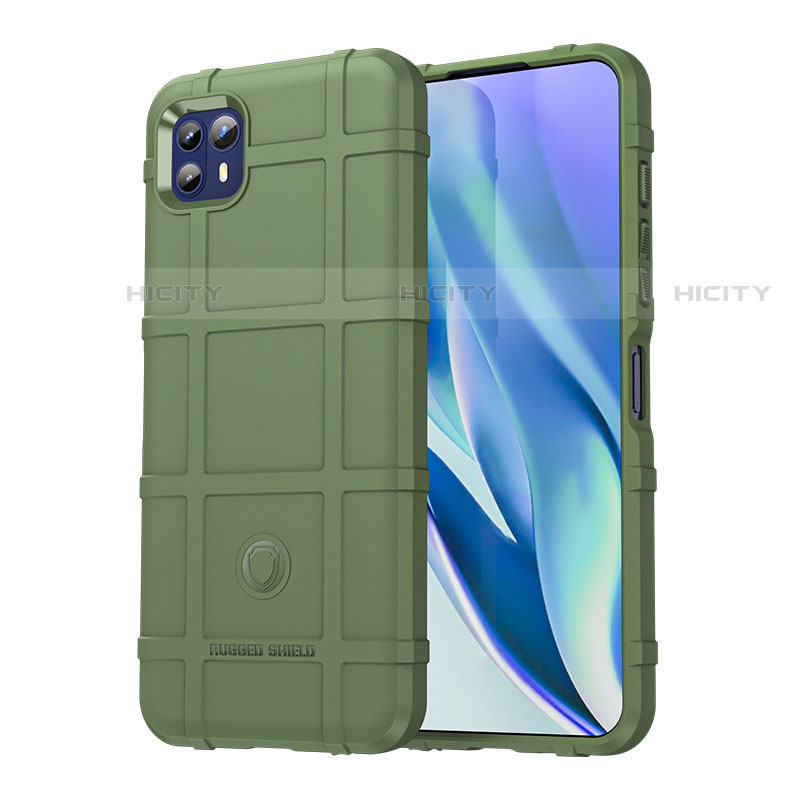 Coque Ultra Fine Silicone Souple 360 Degres Housse Etui S01 pour Motorola Moto G50 5G Vert Plus