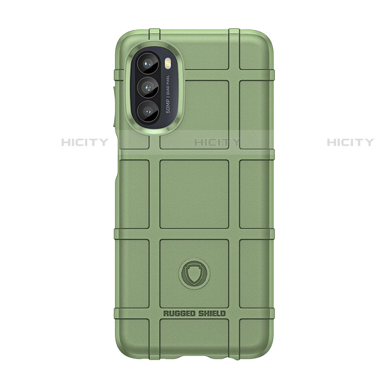 Coque Ultra Fine Silicone Souple 360 Degres Housse Etui S01 pour Motorola Moto G71s 5G Vert Plus