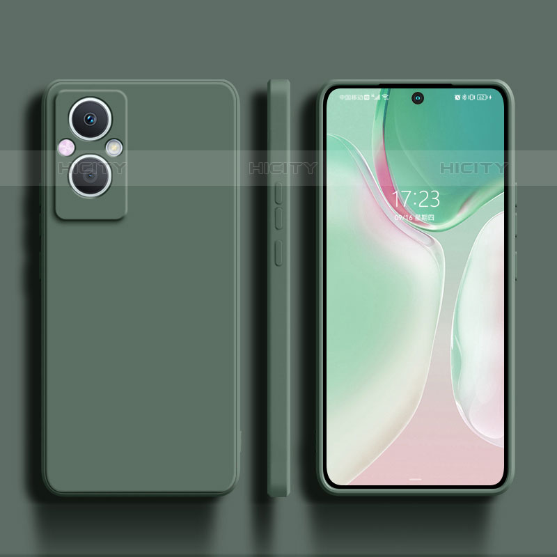 Coque Ultra Fine Silicone Souple 360 Degres Housse Etui S01 pour OnePlus Nord N20 5G Vert Nuit Plus