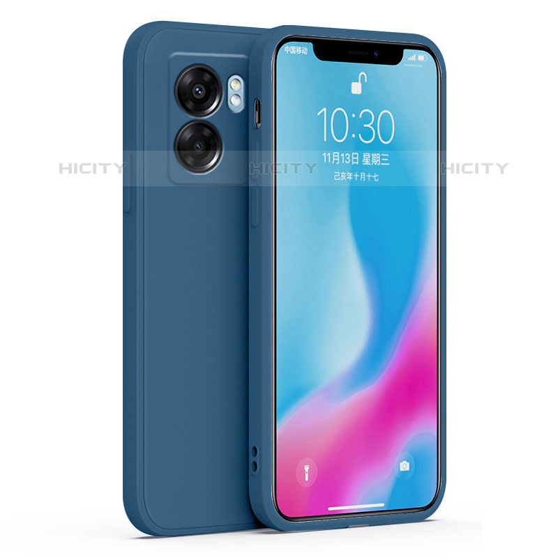 Coque Ultra Fine Silicone Souple 360 Degres Housse Etui S01 pour OnePlus Nord N300 5G Bleu Ciel Plus