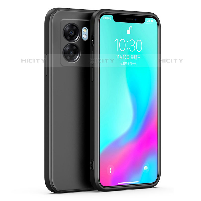 Coque Ultra Fine Silicone Souple 360 Degres Housse Etui S01 pour OnePlus Nord N300 5G Noir Plus