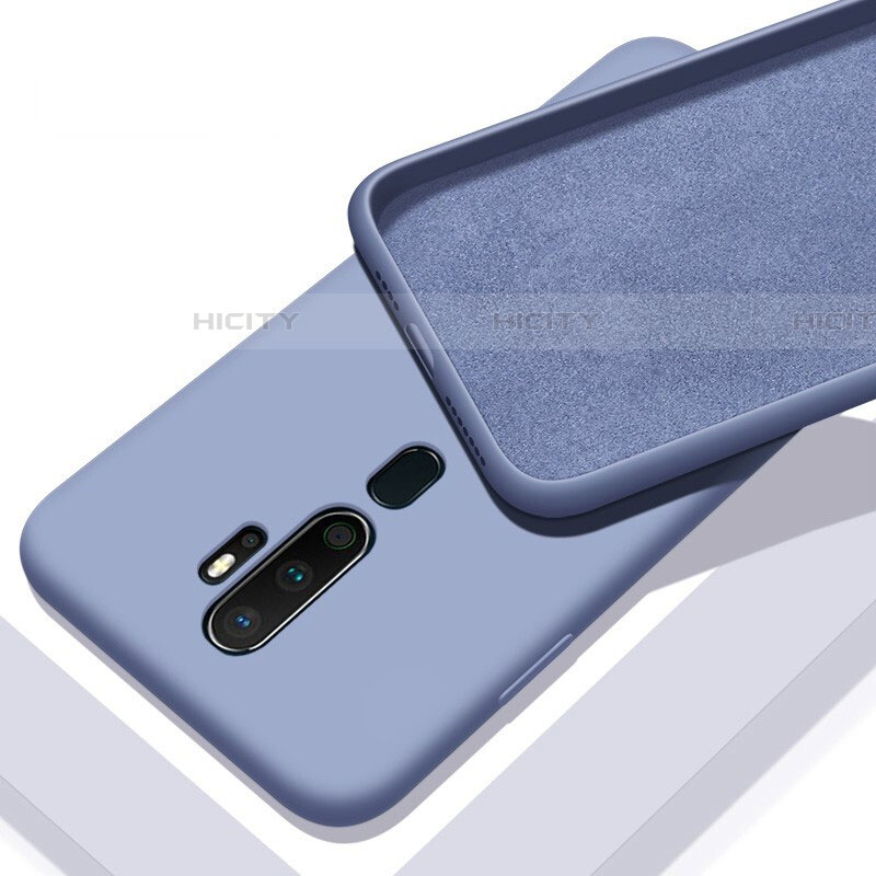 Coque Ultra Fine Silicone Souple 360 Degres Housse Etui S01 pour Oppo A11 Gris Plus