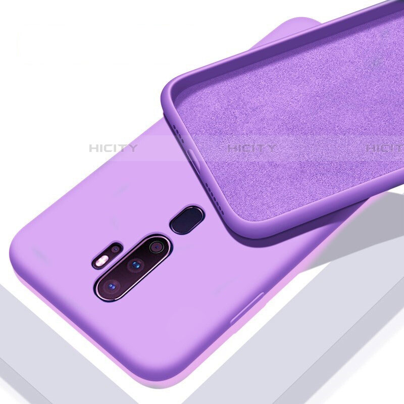 Coque Ultra Fine Silicone Souple 360 Degres Housse Etui S01 pour Oppo A5 (2020) Violet Plus