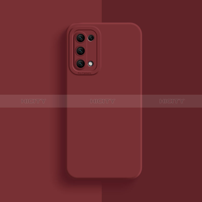 Coque Ultra Fine Silicone Souple 360 Degres Housse Etui S01 pour Oppo A74 5G Rouge Plus