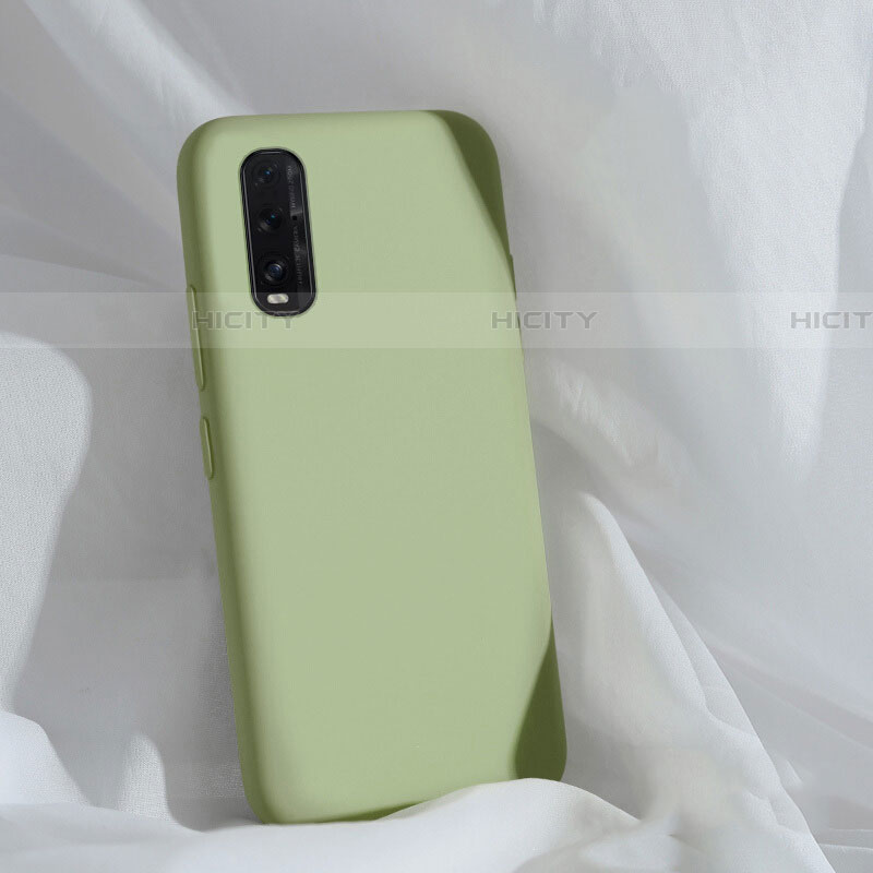 Coque Ultra Fine Silicone Souple 360 Degres Housse Etui S01 pour Oppo Find X2 Vert Plus