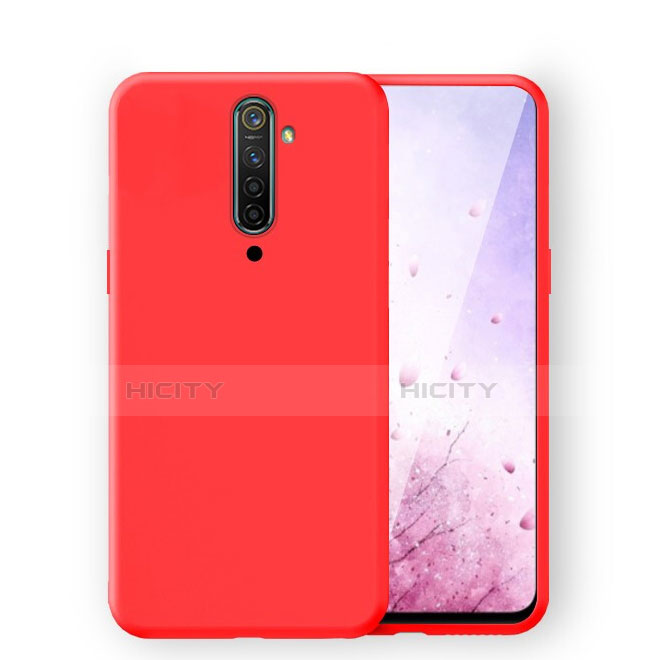 Coque Ultra Fine Silicone Souple 360 Degres Housse Etui S01 pour Oppo Reno2 Rouge Plus