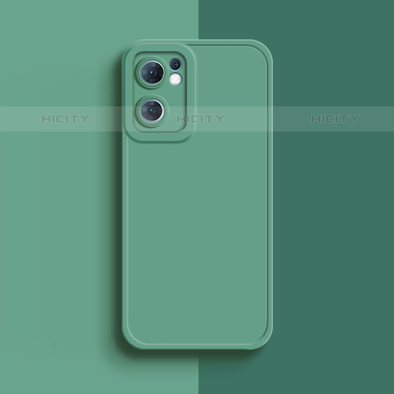 Coque Ultra Fine Silicone Souple 360 Degres Housse Etui S01 pour Oppo Reno7 SE 5G Vert Plus