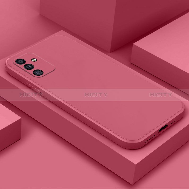 Coque Ultra Fine Silicone Souple 360 Degres Housse Etui S01 pour Samsung Galaxy A15 4G Rose Rouge Plus