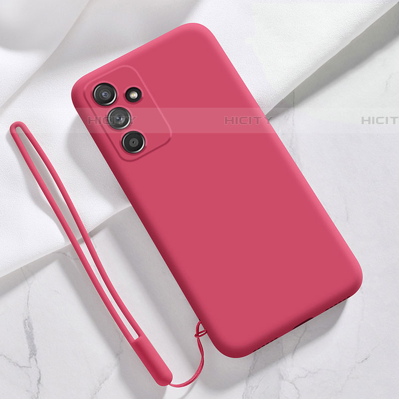 Coque Ultra Fine Silicone Souple 360 Degres Housse Etui S01 pour Samsung Galaxy M13 4G Rouge Plus