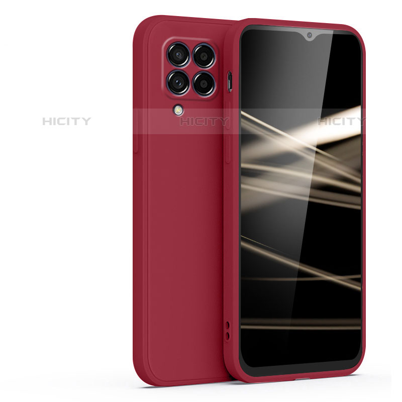 Coque Ultra Fine Silicone Souple 360 Degres Housse Etui S01 pour Samsung Galaxy M42 5G Rouge Plus