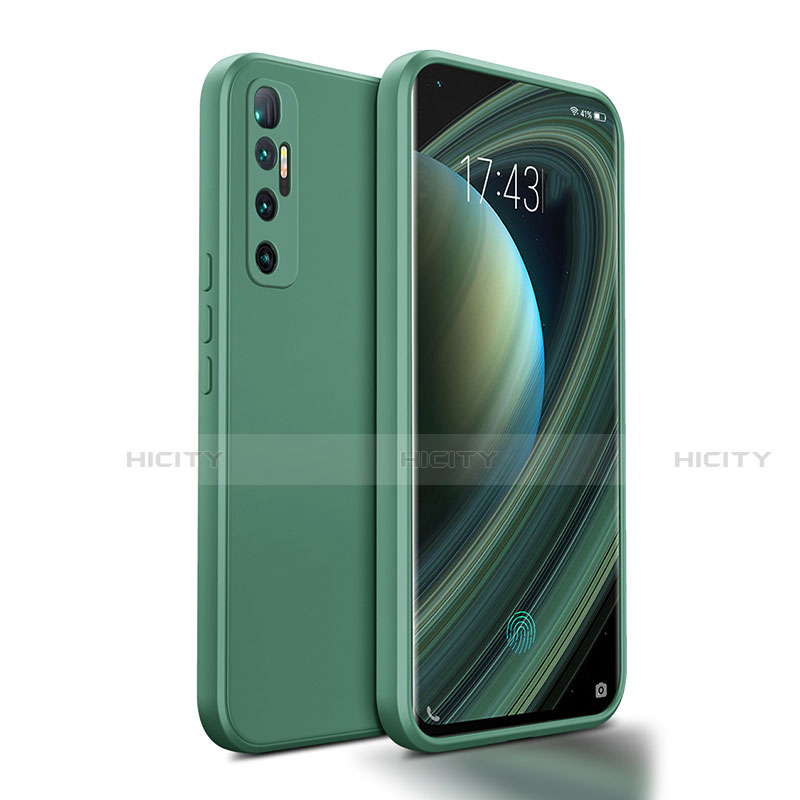 Coque Ultra Fine Silicone Souple 360 Degres Housse Etui S01 pour Xiaomi Mi 10 Ultra Vert Nuit Plus