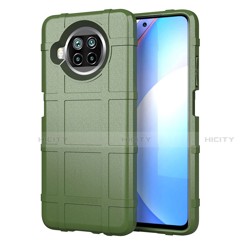 Coque Ultra Fine Silicone Souple 360 Degres Housse Etui S01 pour Xiaomi Mi 10i 5G Vert Armee Plus