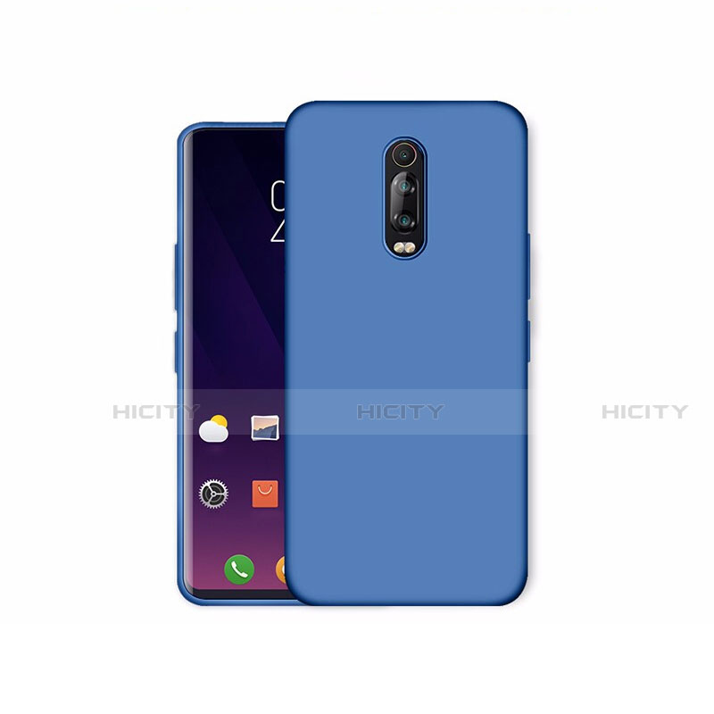 Coque Ultra Fine Silicone Souple 360 Degres Housse Etui S01 pour Xiaomi Mi 9T Bleu Plus