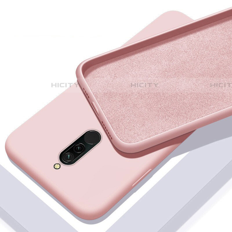 Coque Ultra Fine Silicone Souple 360 Degres Housse Etui S01 pour Xiaomi Redmi 8 Rose Plus