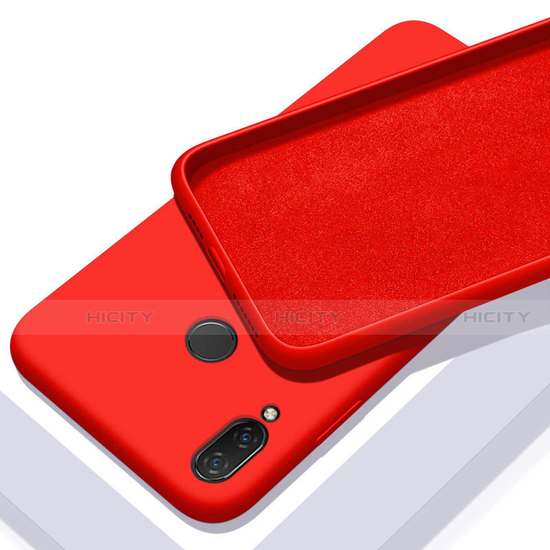 Coque Ultra Fine Silicone Souple 360 Degres Housse Etui S01 pour Xiaomi Redmi Note 7 Pro Rouge Plus