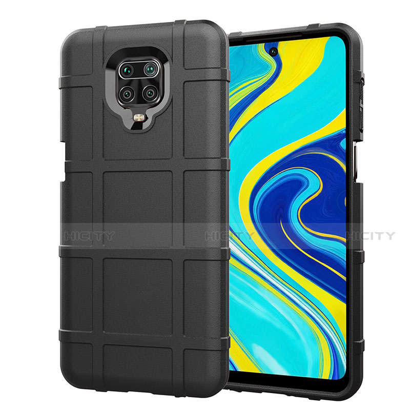 Coque Ultra Fine Silicone Souple 360 Degres Housse Etui S01 pour Xiaomi Redmi Note 9 Pro Max Noir Plus