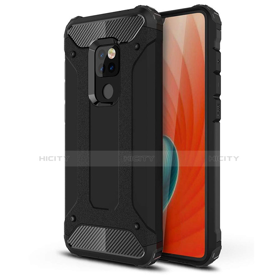 Coque Ultra Fine Silicone Souple 360 Degres Housse Etui S02 pour Huawei Mate 20 Noir Plus