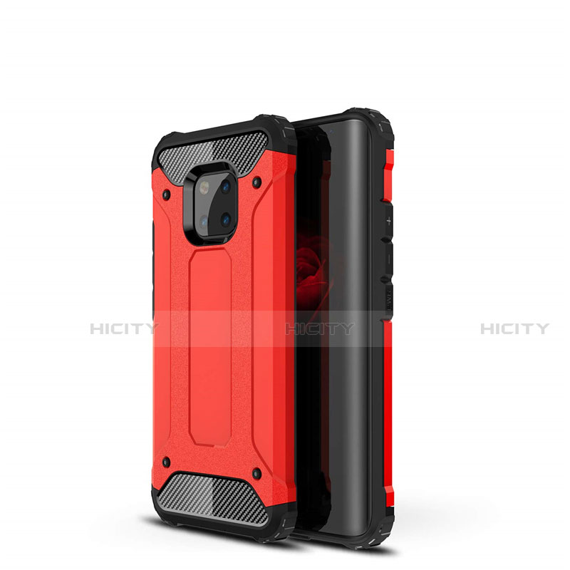 Coque Ultra Fine Silicone Souple 360 Degres Housse Etui S02 pour Huawei Mate 20 Pro Rouge Plus