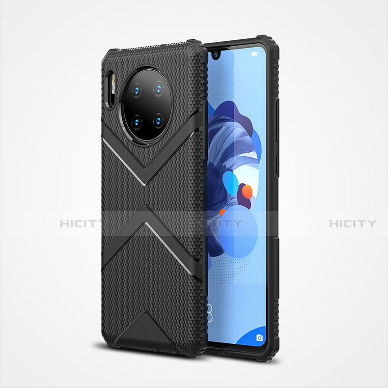 Coque Ultra Fine Silicone Souple 360 Degres Housse Etui S02 pour Huawei Mate 30 5G Noir Plus