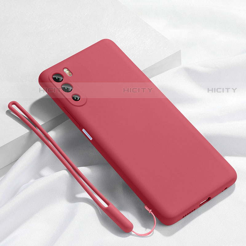 Coque Ultra Fine Silicone Souple 360 Degres Housse Etui S02 pour Huawei Mate 40 Lite 5G Vin Rouge Plus