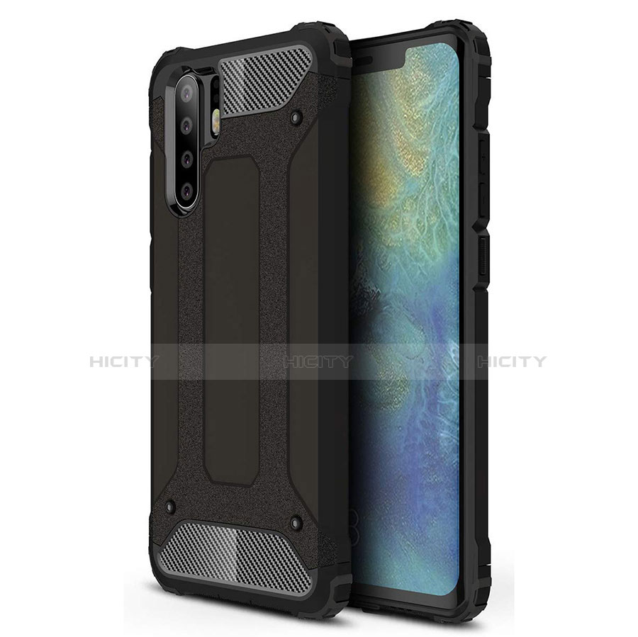 Coque Ultra Fine Silicone Souple 360 Degres Housse Etui S02 pour Huawei P30 Pro Noir Plus