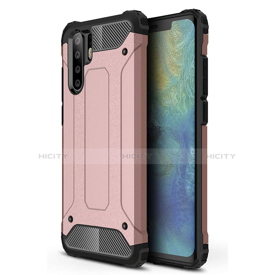 Coque Ultra Fine Silicone Souple 360 Degres Housse Etui S02 pour Huawei P30 Pro Or Rose Plus